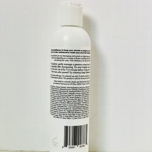 OVERTONE PURPLE FOR BROWN HAIR DAILY CONDITIONER - 8 FL OZ - Picture 2 of 2
